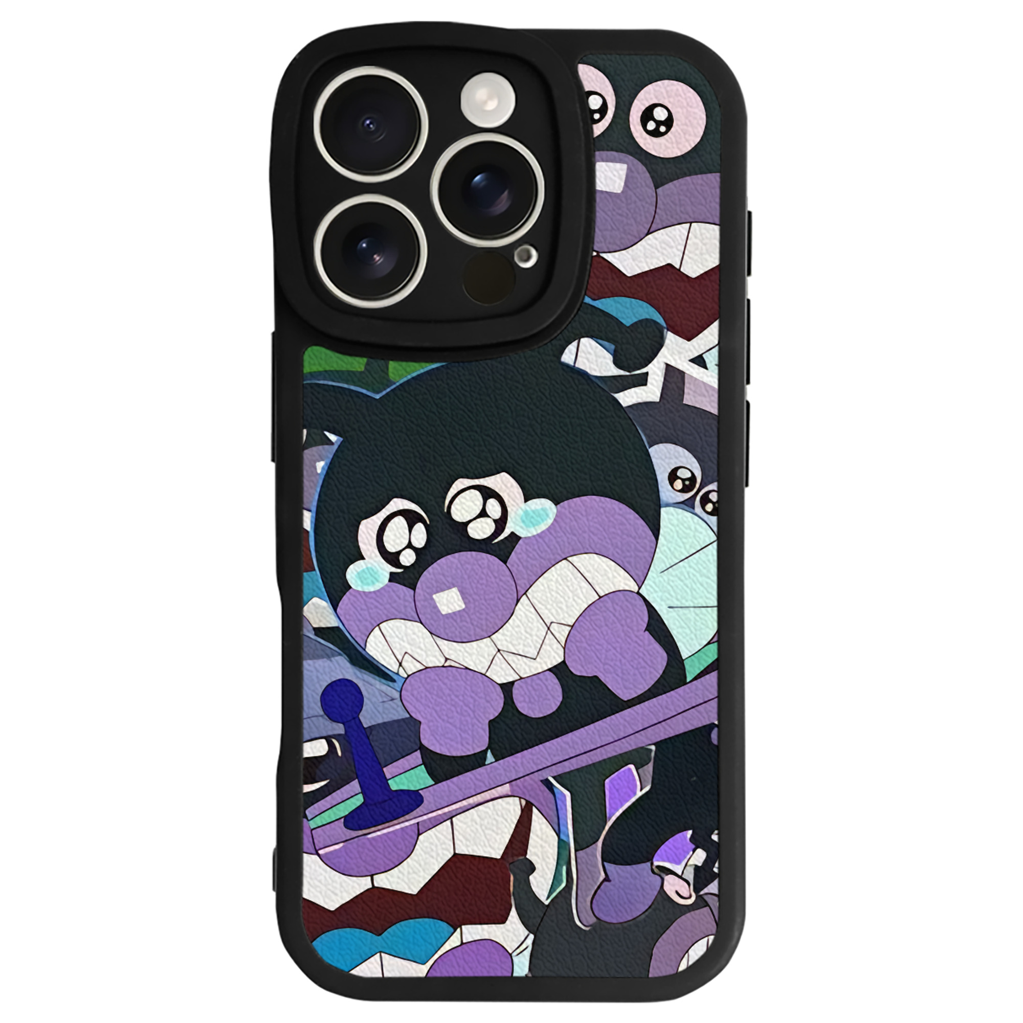 （画像用） アンパンマン Anpanman 【iPhone 16シリーズ対応】シリコンスマホケース（レザー調） 材質：シリコン